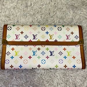 Louis Vuitton multi colored wallet